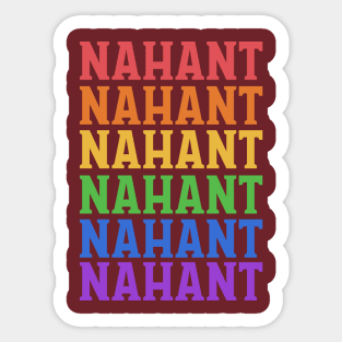 COLORFUL PART OF NAHAN Sticker